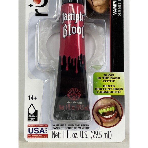 Vampire Teeth Glow in the Dark and Blood - Picture 6 of 9